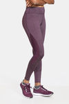 Zelocity Quick Dry Gym Leggings - Blackberry Wine — thumbnail 2